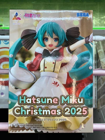 MÔ HÌNH Hatsune Miku - Piapro Characters - Luminasta - Christmas 2025 (Sega Fave) FIGURE CHÍNH HÃNG