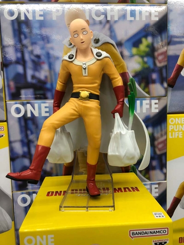 MÔ HÌNH Saitama - One Punch Man - One Punch Life - Kaimono (Bandai Spirits) FIGURE CHÍNH HÃNG