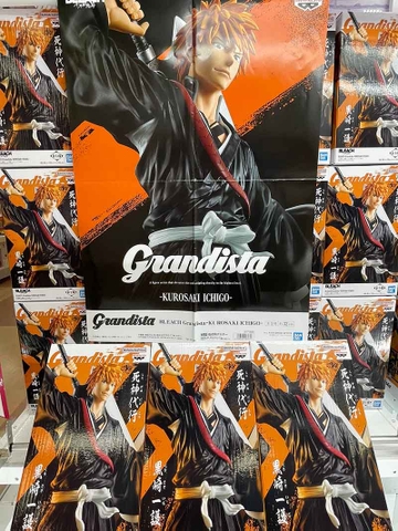 MÔ HÌNH  Bleach - Kurosaki Ichigo - Grandista (Bandai Spirits) FIGURE CHÍNH HÃNG