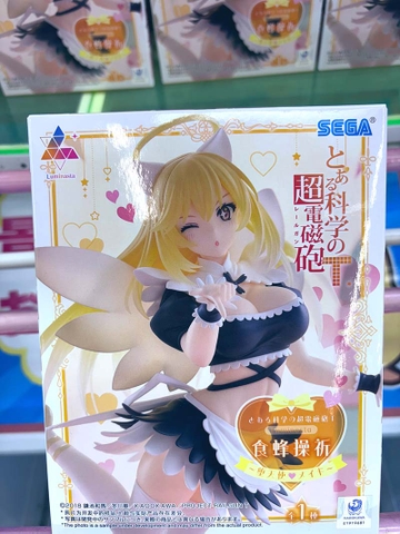 MÔ HÌNH Shokuhou Misaki - To Aru Kagaku no Railgun T - Luminasta - Dai Seirei☆Maid (SEGA) FIGURE CHÍNH HÃNG