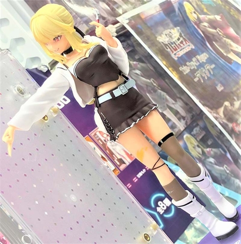 MÔ HÌNH Kaminari Qpi - Virtual eSports Project - VSPO! Scale Figure - Play with paint - Vol.7 ~GiGO Limited~ (Genda Gigo Entertainment) FIGURE CHÍNH HÃNG