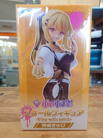 MÔ HÌNH Kaminari Qpi - Virtual eSports Project - VSPO! Scale Figure - Play with paint - Vol.7 ~GiGO Limited~ (Genda Gigo Entertainment) FIGURE CHÍNH HÃNG