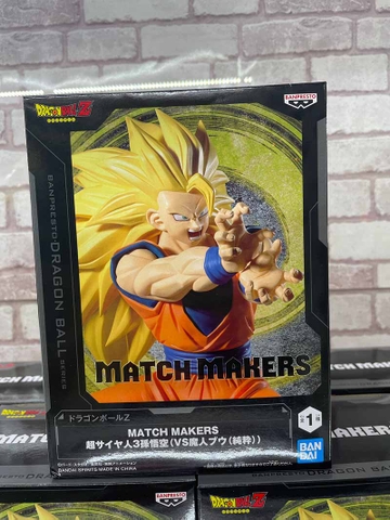 MÔ HÌNH Son Goku SSJ3 - Dragon Ball Z -  Match Makers (Bandai Spirits) FIGURE CHÍNH HÃNG