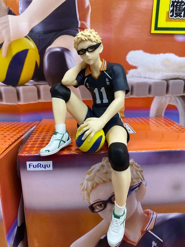 MÔ HÌNH Tsukishima Kei -  Haikyuu!! - Noodle Stopper Figure (FuRyu) FIGURE CHÍNH HÃNG