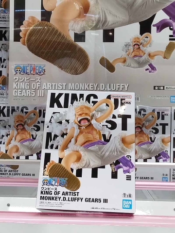 MÔ HÌNH Monkey D. Luffy - One Piece - King of Artist - Gear 5, III (Bandai Spirits) FIGURE CHÍNH HÃNG