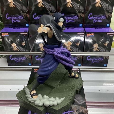 MÔ HÌNH Uchiha Sasuke - Naruto Shippuuden - Combination Battle (Bandai Spirits) FIGURE CHÍNH HÃNG