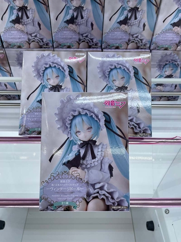 MÔ HÌNH Hatsune Miku - Piapro Characters - Noodle Stopper Figure - Vintage Doll (FuRyu) FIGURE CHÍNH HÃNG