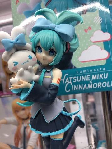 MÔ HÌNH Hatsune Miku - Cinnamoroll - Piapro Characters - Hatsune Miku x Cinnamoroll - Luminasta (SEGA) CHÍNH HÃNG