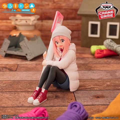 MÔ HÌNH Kagamihara Nadeshiko - Yurucamp Season 3 - PenLife! (Bandai Spirits) FIGURE CHÍNH HÃNG