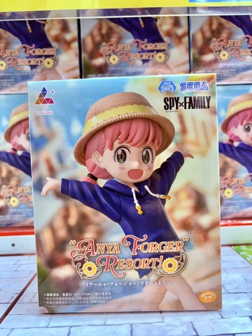 MÔ HÌNH Anya Forger - Spy × Family - Luminasta - Resort-tou! (SEGA) FIGURE CHÍNH HÃNG