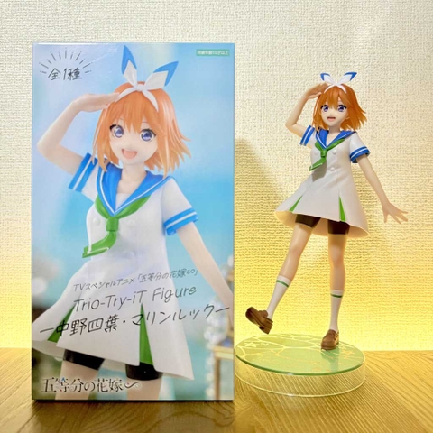 MÔ HÌNH Nakano Yotsuba - Gotoubun no Hanayome∽ - Trio-Try-iT - Marine Look (FuRyu) FIGURE CHÍNH HÃNG