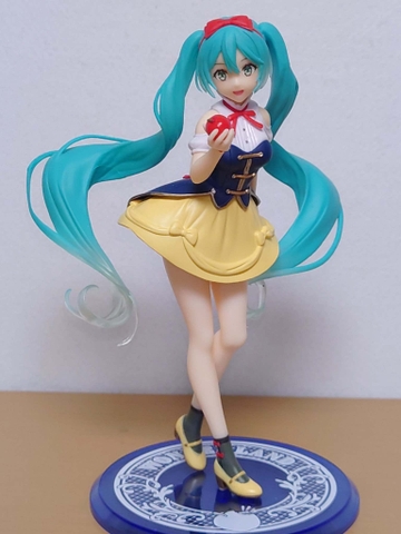 MÔ HÌNH Hatsune Miku - Vocaloid - Piapro Characters - Hatsune Miku Wonderland Series - Shirayukihime (Taito) FIGURE CHÍNH HÃNG