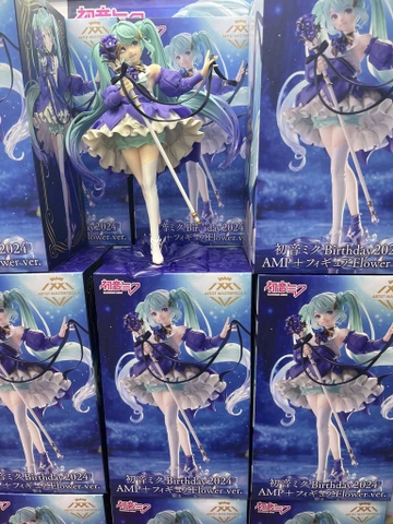 MÔ HÌNH Hatsune Miku - Vocaloid - Artist MasterPiece+ AMP - Birthday2024, Flower ver. (Taito) FIGURE CHÍNH HÃNG