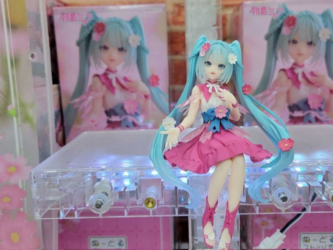 MÔ HÌNH Hatsune Miku - Vocaloid - Flower Fairy - Noodle Stopper Figure - Cosmos (FuRyu) FIGURE CHÍNH HÃNG