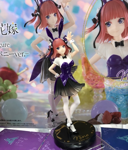 MÔ HÌNH Nakano Nino - Eiga Gotoubun no Hanayome - Trio-Try-iT Figure - Color Bunny ver. (FuRyu) FIGURE CHÍNH HÃNG