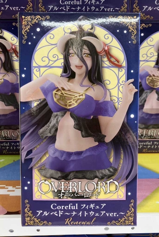 MÔ HÌNH Overlord IV - Albedo - Coreful Figure - Nightwear ver., Renewal (Taito)FIGURE CHÍNH HÃNG
