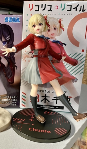 MÔ HÌNH Lycoris Recoil - Nishikigi Chisato - Coreful Figure - Seifuku ver. (Taito) FIGURE CHÍNH HÃNG