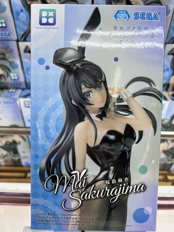 MÔ HÌNH Sakurajima Mai - Seishun Buta Yarou wa Bunny Girl Senpai no Yume wo Minai - Desktop×Decorate Collections (SEGA) FIGURE CHÍNH HÃNG