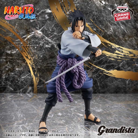 MÔ HÌNH Uchiha Sasuke - Naruto Shippuuden - Grandista (Bandai Spirits)FIGURE CHÍNH HÃNG
