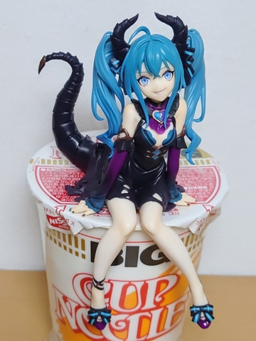 MÔ HÌNH Hatsune Miku - Piapro Characters - Noodle Stopper Figure - Villain Color Variation ver. (FuRyu) FIGURE CHÍNH HÃNG