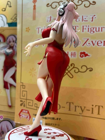 MÔ HÌNH Sonico - SoniComi (Super Sonico) - Trio-Try-iT - China Dress ver. (FuRyu) FIGURE CHÍNH HÃNG