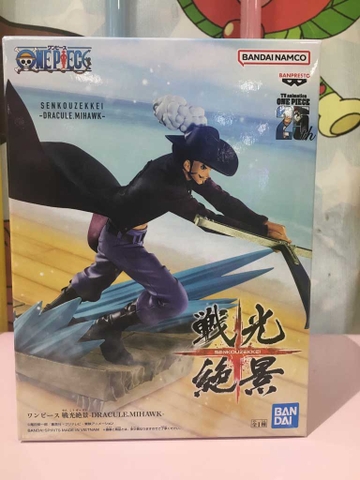 MÔ HÌNH Dracule Mihawk - One Piece - Senkou Zekkei (Bandai Spirits)FIGURE CHÍNH HÃNG