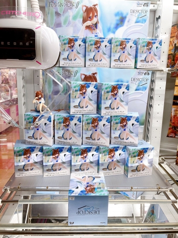 MÔ HÌNH Nakano Miku - Gotoubun no Hanayome ∬ - Desktop Cute - Cat room wear ver. (Taito) CHÍNH HÃNG