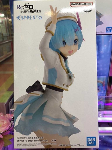 MÔ HÌNH Rem - Re:Zero kara Hajimeru Isekai Seikatsu - Espresto - Rem Stage Costumes Ver. (Bandai Spirits) FIGURE CHÍNH HÃNG