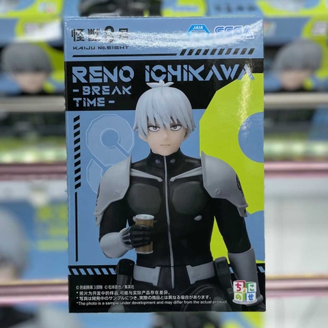 MÔ HÌNH Ichikawa Reno - Kaijuu No. 8 - Premium Chokonose Figure - Break Time (SEGA) FIGURE CHÍNH HÃNG