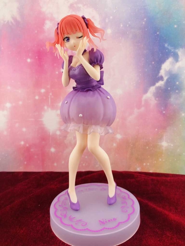 MÔ HÌNH Nakano Nino - Gotoubun no Hanayome∽ - Trio-Try-iT - Pastel Dress (FuRyu) FIGURE CHÍNH HÃNG
