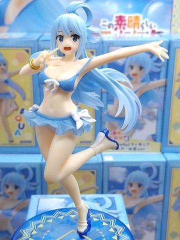 MÔ HÌNH Aqua - Kono Subarashii Sekai ni Shukufuku o! 3 - Coreful Figure - Mizugi ver. (Taito) FIGURE CHÍNH HÃNG