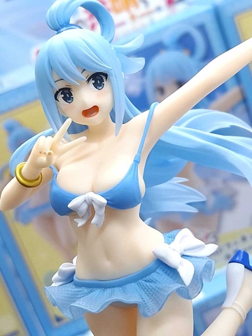 MÔ HÌNH Aqua - Kono Subarashii Sekai ni Shukufuku o! 3 - Coreful Figure - Mizugi ver. (Taito) FIGURE CHÍNH HÃNG