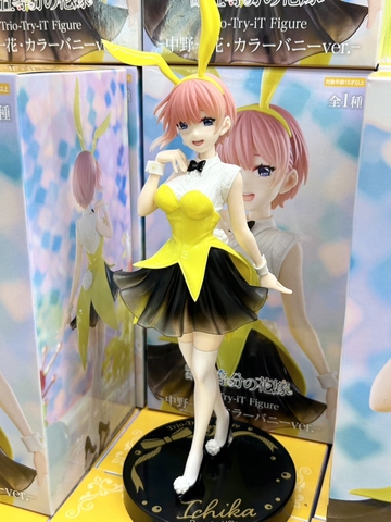 MÔ HÌNH  Nakano Ichika - Eiga Gotoubun no Hanayome - Trio-Try-iT Figure - Color Bunny ver. (FuRyu) FIGURE CHÍNH HÃNG