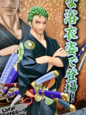 MÔ HÌNH Roronoa Zoro - One Piece - DXF Figure - The Grandline Series - Wano Country - Yukata Ver. (Bandai Spirits)FIGURE CHÍNH HÃNG