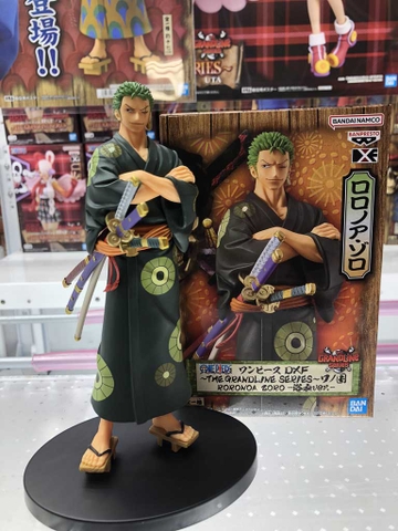 MÔ HÌNH Roronoa Zoro - One Piece - DXF Figure - The Grandline Series - Wano Country - Yukata Ver. (Bandai Spirits)FIGURE CHÍNH HÃNG