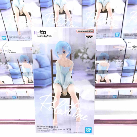 MÔ HÌNH Rem - Re:Zero kara Hajimeru Isekai Seikatsu - Relax Time (Bandai Spirits) FIGURE CHÍNH HÃNG