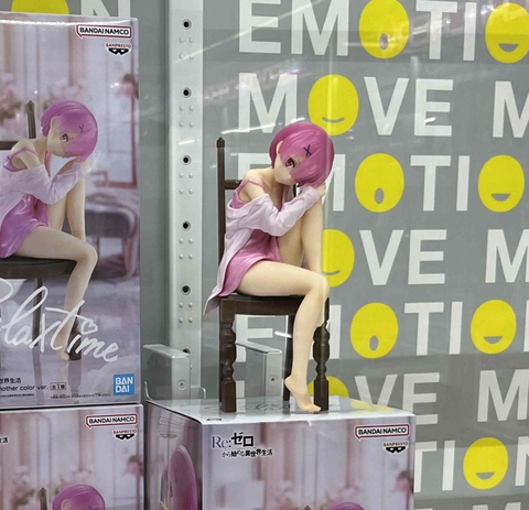 MÔ HÌNH Ram - Re:Zero kara Hajimeru Isekai Seikatsu - Relax Time (Bandai Spirits) FIGURE CHÍNH HÃNG