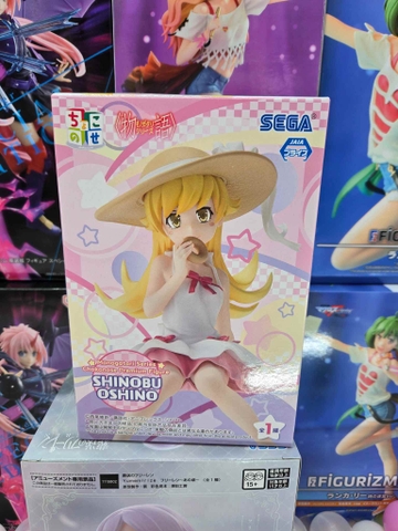 MÔ HÌNH Oshino Shinobu - Monogatari Series - Premium Chokonose Figure (SEGA) FIGURE CHÍNH HÃNG