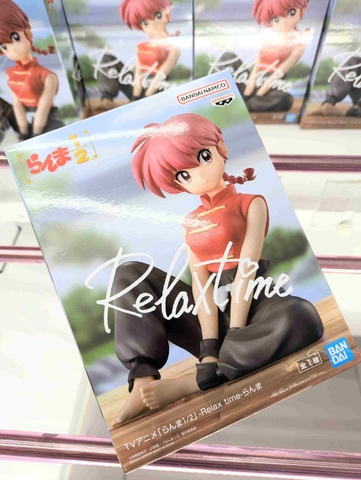 MÔ HÌNH Saotome Ranma - Ranma 1/2 - Relax Time (Bandai Spirits) FIGURE CHÍNH HÃNG