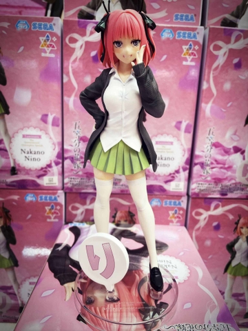 MÔ HÌNH Nakano Nino - Gotoubun no Hanayome ∬ - Luminasta (SEGA) FIGURE CHÍNH HÃNG