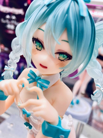 MÔ HÌNH Hatsune Miku - Vocaloid - BiCute Bunnies - Rurudo, White ver. (FuRyu) FIGURE CHÍNH HÃNG