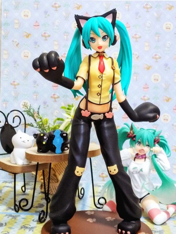 MÔ HÌNH Hatsune Miku -Project DIVA- Arcade Future Tone - Hatsune Miku - SPM Figure - Nyanko (SEGA) FIGURE CHÍNH HÃNG