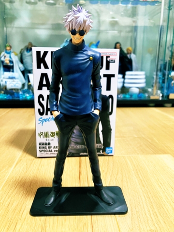 MÔ HÌNH Gojou Satoru - Jujutsu Kaisen - King of Artist - Kaigyoku Gyokusetsu, Special Ver. (Bandai Spirits) FIGURE CHÍNH HÃNG