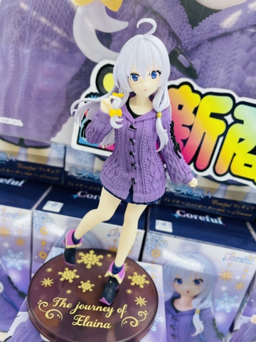 MÔ HÌNH Elaina - Majo no Tabitabi - Coreful Figure - Knit Sweater Ver., Renewal (Taito) FIGURE CHÍNH HÃNG