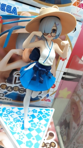 MÔ HÌNH Rem - Re:Zero kara Hajimeru Isekai Seikatsu - Luminasta - Ponpoko Tanuki (SEGA) FIGURE CHÍNH HÃNG