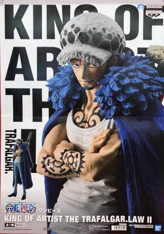 MÔ HÌNH Trafalgar Law - One Piece - King of Artist - II (Bandai Spirits)FIGURE CHÍNH HÃNG
