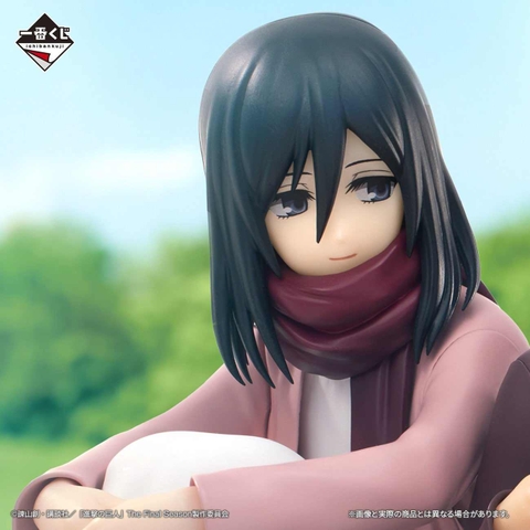 MÔ HÌNH Eren - Mikasa - Armin - Attack on Titan The Final Season - Ichiban Kuji ~Jinarashi~ (A Prize) - Kabe no Soto no Sekai (Bandai Spirits) FIGURE CHÍNH HÃNG