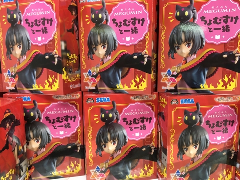 MÔ HÌNH Megumin - Kono Subarashii Sekai ni Bakuen o! - Chomusuke - Luminasta - With Chomusuke (SEGA) FIGURE CHÍNH HÃNG