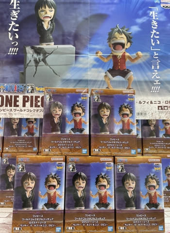 MÔ HÌNH Monkey D. Luffy & Nico Robin - One Piece (Bandai Spirits) FIGURE CHÍNH HÃNG