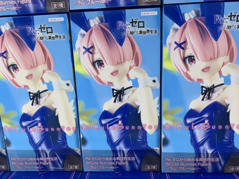 MÔ HÌNH Ram - Re:Zero kara Hajimeru Isekai Seikatsu - BiCute Bunnies - Blue ver. (FuRyu) FIGURE CHÍNH HÃNG